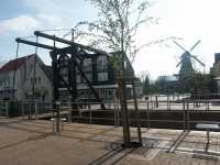 Fr�n kanalen i Papenburgs centrum