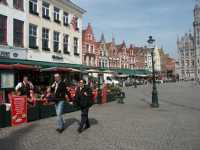 N�gra av restauranterna vid R�dhustorget