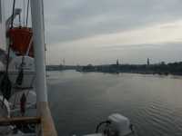 Ombord Stena Germanica har vi l�mnat Schwedenkai i Kiel akter om oss